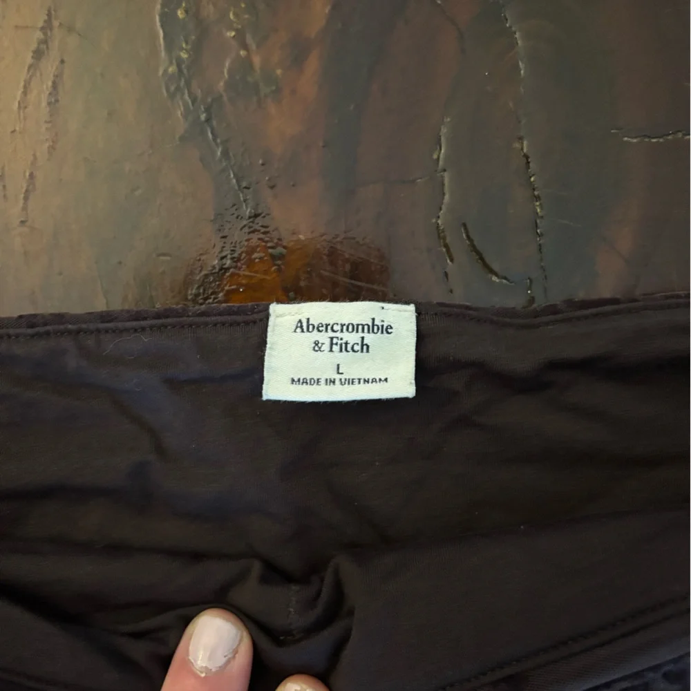 Abercrombie & Fitch Bra Free Off the Shoulder Long Sleeve Top - Picture 4 of 6